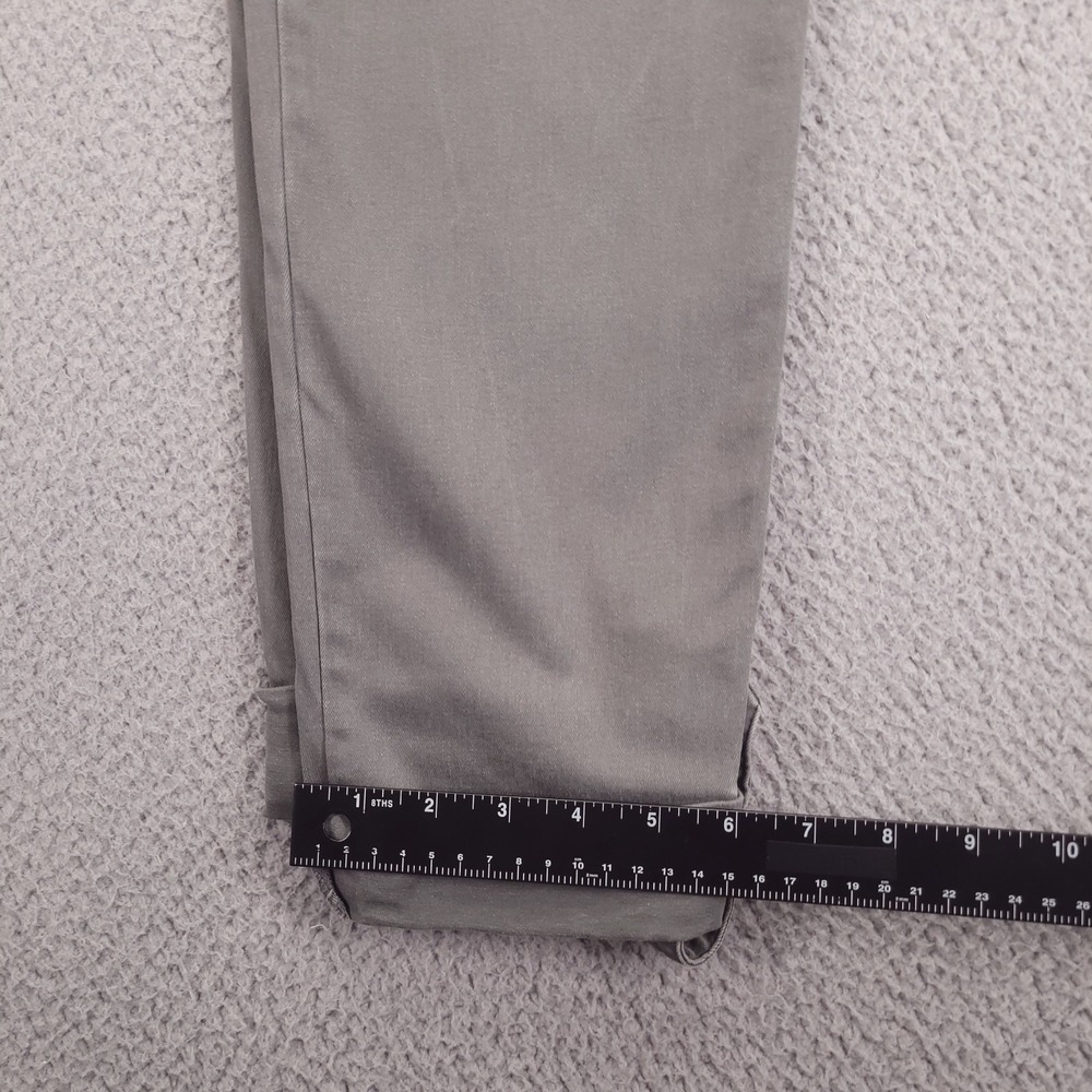 DEMOCRACY Pants Size 4 Gray Mid Rise Roll Cuff Cargo Utility "Ab" Tech - Picture 14 of 16